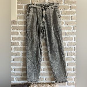 Vintage 1989 Black Acid wash Levi Jeans